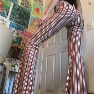 Striped Forever 21 pants